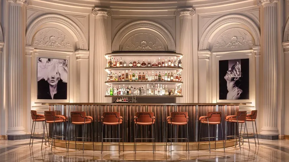 Lounge bar di Palazzo Naiadi a Roma